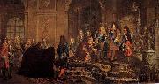 Louis XIV s Louis XIV. empfangt den Dogen von Genua in Versailles France oil painting artist